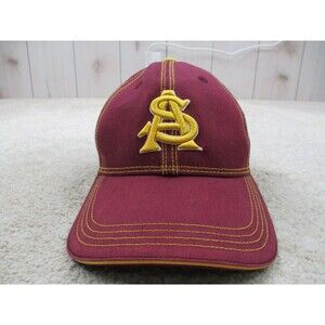 Arizona Sun Devils Hat Cap Strap Back Red Gold New Era College Football ASU Men*